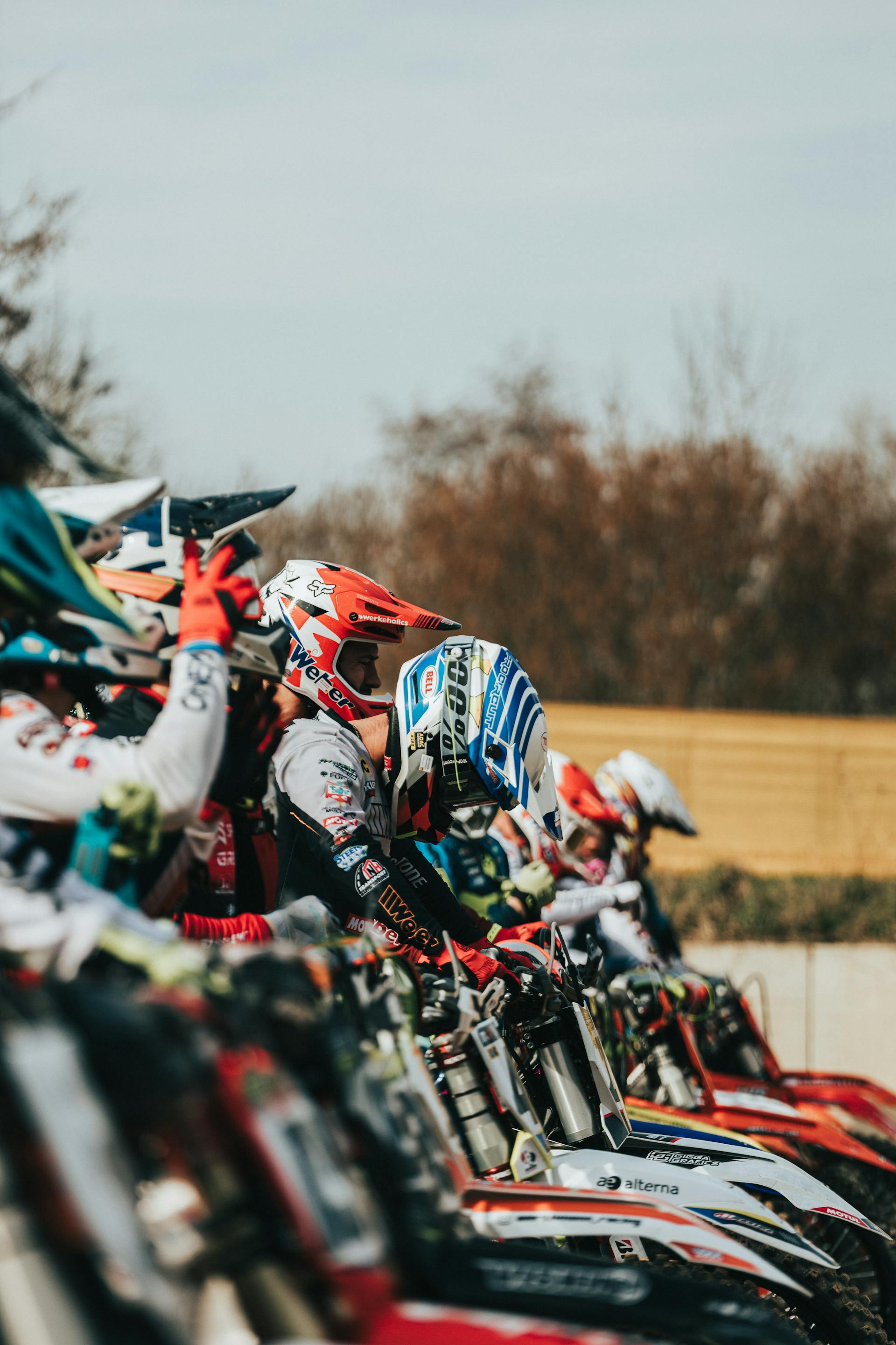 Motocross gate drop