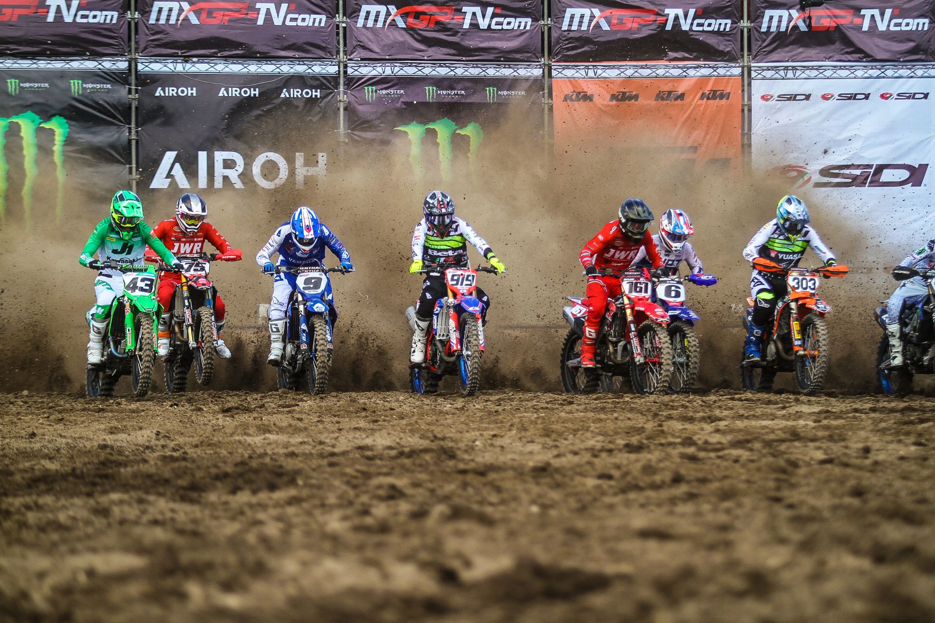 Riders at the gate
